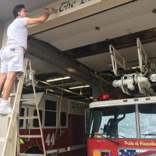Fire House Exterior Commercial Painting on Beverwyck Rd in Lake Hiawatha, NJ 07034 2